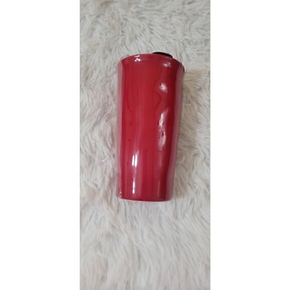 Rae Dunn 'Red White and Booze' Booze Tumbler Ceramic Travel Mug - Picture 4 of 7